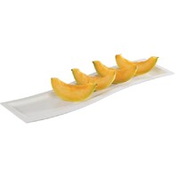 Plateau Blanc En Mélamine - APS Wave - GN 2/4