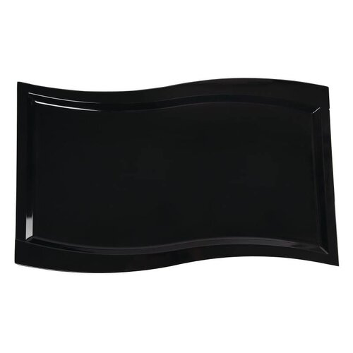 APS Plateau Noir En Mélamine - APS Wave - GN 1/1