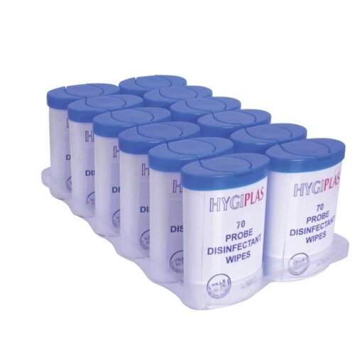 Hygiplas Lingettes Anti-Bactéries + Distributeur - Hygiplas - 12 Pièces Hygiplas Lingettes Anti-Bactéries + Distributeur - Hygiplas - 12 Pièces