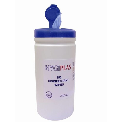 Hygiplas Lingettes Anti-Bactéries - Hygiplas - 150 Pièces Par Pack Hygiplas Lingettes Anti-Bactéries - Hygiplas - 150 Pièces Par Pack
