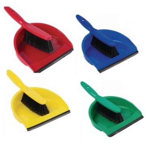 CHRselect Set Balayette à Poils Doux + Pelle | Disponibles en 4 Couleurs | Vendu Par Set