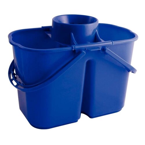 CHRselect Seaux-Essoreurs Doubles - Sections De 7 Et 8 Litres - Bleu