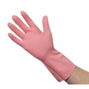 CHRselect Gants Multi Usages En Latex - Roses - Jantex - Disponibles En 3 Tailles