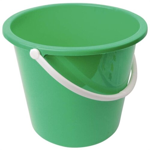 CHRselect Seau En Plastique - Jantex - 10 Litres - Vert