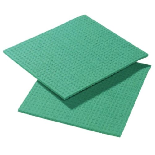 Spongyl Chiffon De Nettoyage Synthétique - Spontex - Vert - 10 Pièces Spongyl Chiffon De Nettoyage Synthétique - Spontex - Vert - 10 Pièces
