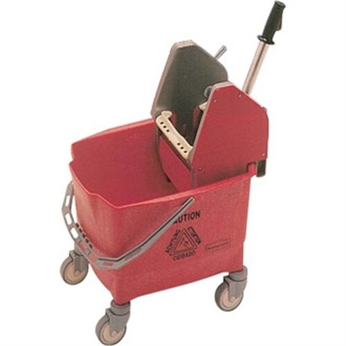 Rubbermaid Seau à Mop Sur Roulettes + Essoreuse - Rubbermaid - Rouge Rubbermaid Seau à Mop Sur Roulettes + Essoreuse - Rubbermaid - Rouge