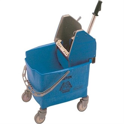 Rubbermaid Seau à Mop Sur Roulettes + Essoreuse - Rubbermaid - Blue Rubbermaid Seau à Mop Sur Roulettes + Essoreuse - Rubbermaid - Blue