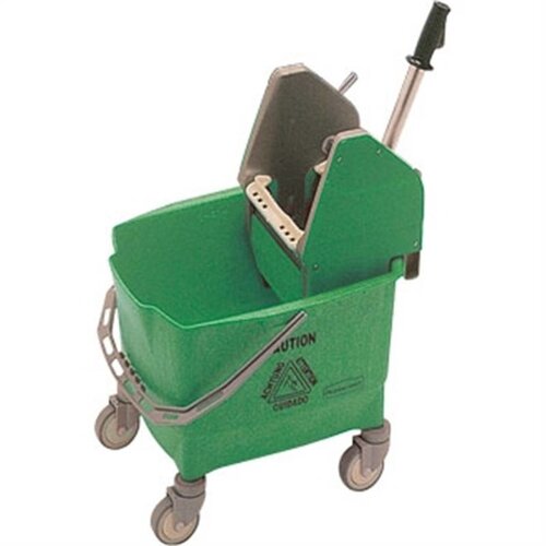 Rubbermaid Seau à Mop Sur Roulettes + Essoreuse - Rubbermaid - Vert Rubbermaid Seau à Mop Sur Roulettes + Essoreuse - Rubbermaid - Vert