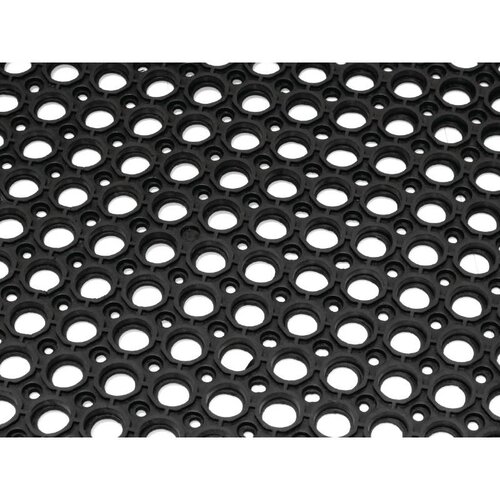 CHRselect Tapis En Caoutchouc Anti-Fatigue - Noir - 1500x900mm