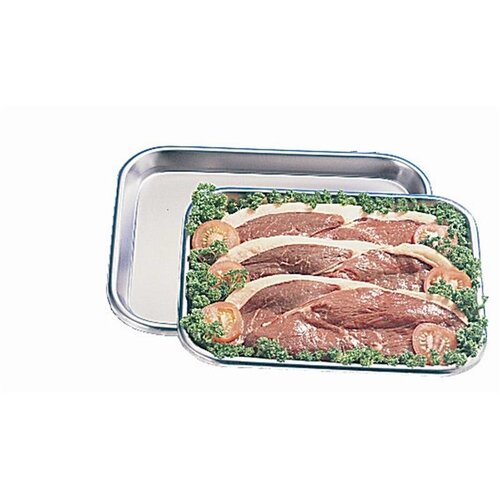 CHRselect Plateau à Viande Inox - 360x280mm