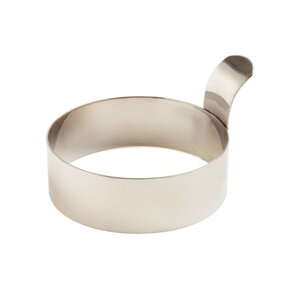 CHRselect Cercle à Oeufs Au Plat - Inox - Ø80mm