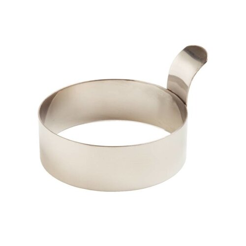 CHRselect Cercle à Oeufs Au Plat - Inox - Ø80mm