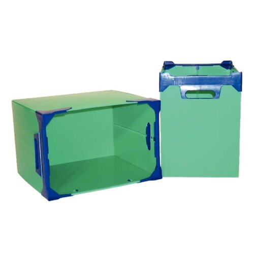 CHRselect Caise De Rangement à Vaisselle - Vert - 5 Pièces