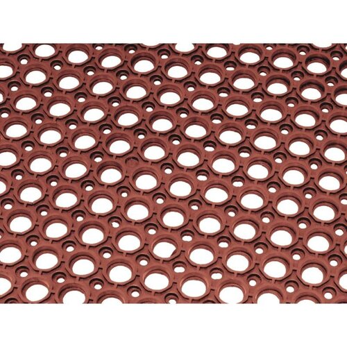 CHRselect Tapis En Caoutchouc Anti-Fatigue - Rouge - 1500x900mm