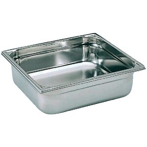 Bourgeat Bac Bourgeat GN 2/3 Inox - 65mm De Profondeur - 5,5 Litres