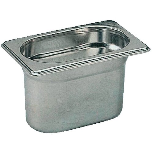 Bourgeat Bac Bourgeat GN 1/9 Inox - 65mm De Profondeur - 600ml