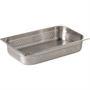CHRselect Bac Perforé Inox - GN 1/1 - 100mm De Profondeur CHRselect Bac Perforé Inox - GN 1/1 - 100mm De Profondeur