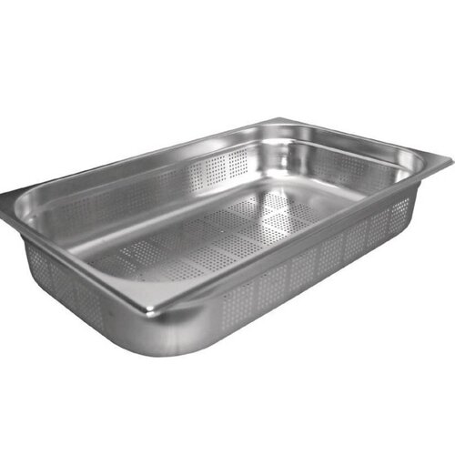 CHRselect Bac Perforé Inox - GN 1/1 - 150mm De Profondeur CHRselect Bac Perforé Inox - GN 1/1 - 150mm De Profondeur