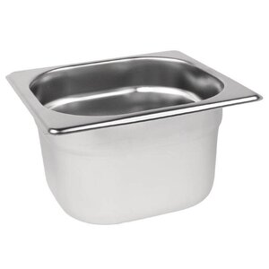 CHRselect Bac GN 1/6 Inox - 100mm De Profondeur CHRselect Bac GN 1/6 Inox - 100mm De Profondeur