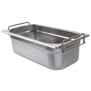 CHRselect Bac Inox GN 1/3 à Anses - 100mm - 3,7 Litres