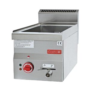 CHRselect Bain Marie Inox | GN1/2 + GN1/4 | 150(p)mm | Robinet de Vidange | 300x600x280(h)mm