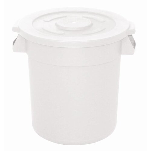 CHRselect Conteneur à Ingrédients Rond Blanc - 76 Litres - 492Øx584(h)mm