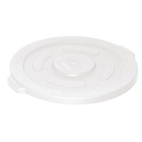 Couvercle Pour Conteneur Rond Blanc - 38 Litres