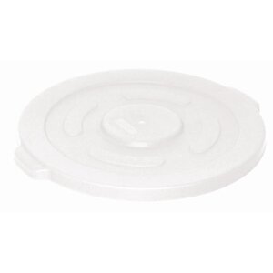 CHRselect Couvercle Pour Conteneur Rond Blanc - 76 Litres