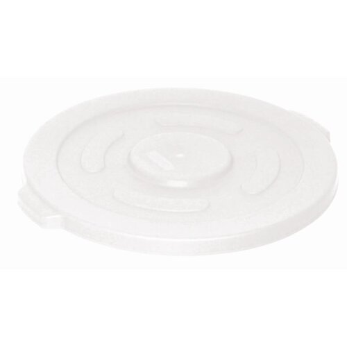 CHRselect Couvercle Pour Conteneur Rond Blanc - 76 Litres