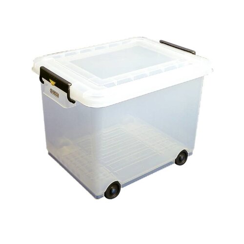 Araven Conteneur à Provision sur roues - Araven - 50 Litres - 530x396x379mm