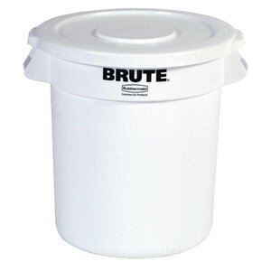 Rubbermaid Conteneur Rond Rubbermaid Blanc - 38 Litres - 395Øx435(h)mm