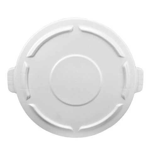 Rubbermaid Couvercle Pour Conteneur Rond RubberMaid Blanc - 121 Litres