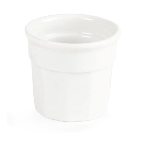 CHRselect Pot à Sauce Blanc - Olympia - 50x45mm - 12 Pièces