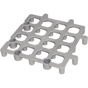 CHRselect Support à Structure Aérée - Polypropylène - Gris - 335x335mm - 2 Pièces