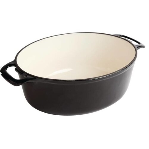 CHRselect Cocotte Ovale Noire -Disponibles en 2 Tailles
