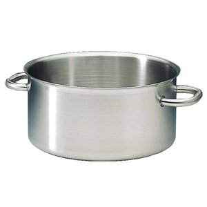 Bourgeat Casserole Basse Inox - Excellence - Disponibles en 5 Tailles