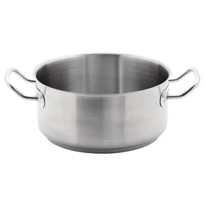 CHRselect Casserole Basse Inox - 4,5 Litres - Ø240mm