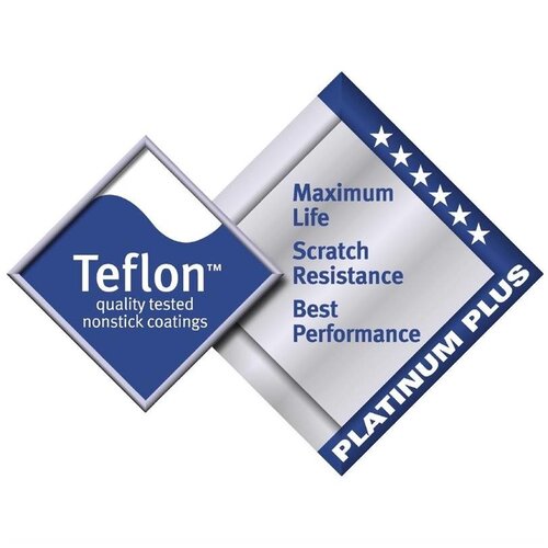 CHRselect Poêle à Poisson Ovale - Aluminium - Anti-Adhésive - Ø400mm