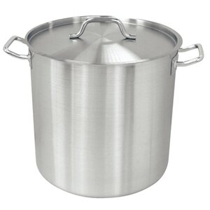 CHRselect Casserole Haute Inox - 49 Litres - Ø400mm - Sans Couvercle