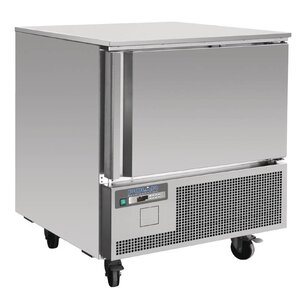 Polar Surgélateur Inox Turbo | 140 Litres | 3x GN 1/1