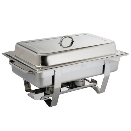 CHRselect Chafing Dish Milan | GN 1/1 Inox | 2 Brûleurs | 9 Litres