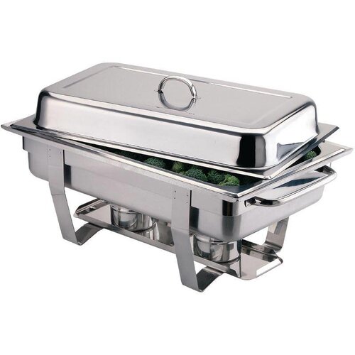 CHRselect Chafing Dish Milan | GN 1/1 Inox | 2 Brûleurs | 9 Litres