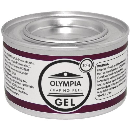 CHRselect Ensemble Chafing Dish Inox 9 Litres + 24x Gel Combustible 200g