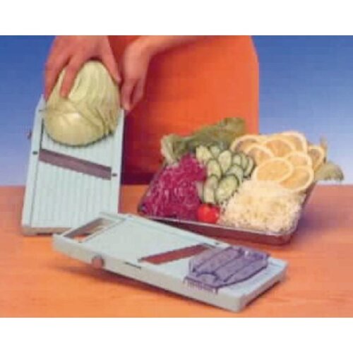 Vogue Mandoline Jumbo | ABS Solide | 3 Lames Incl.