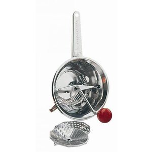 CHRselect Moulin à Légumes Inox | 203mm | 3 Grilles incl.