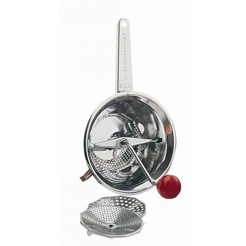 CHRselect Moulin à Légumes Inox | 203mm | 3 Grilles incl.