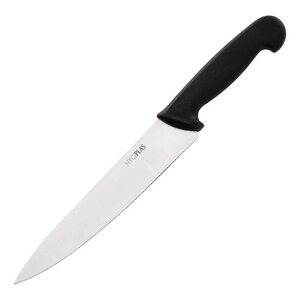 Hygiplas Couteau De Cuisinier - Hygiplas - Manche Noir - Lame 215mm