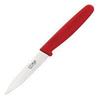 Couteau D'Office Rouge - Hygiplas - 75mm
