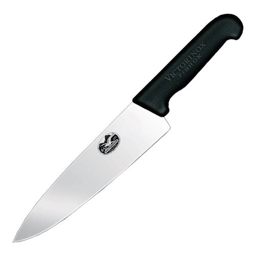 Victorinox Couteau De Cuisinier - Victorinox -Manche Noir - Lame 205mm