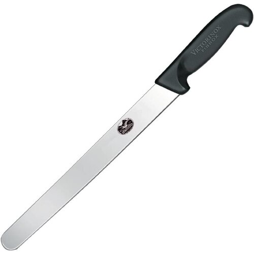 Victorinox Couteau à Jambon Lisse - Victorinox Fibrox - 255mm